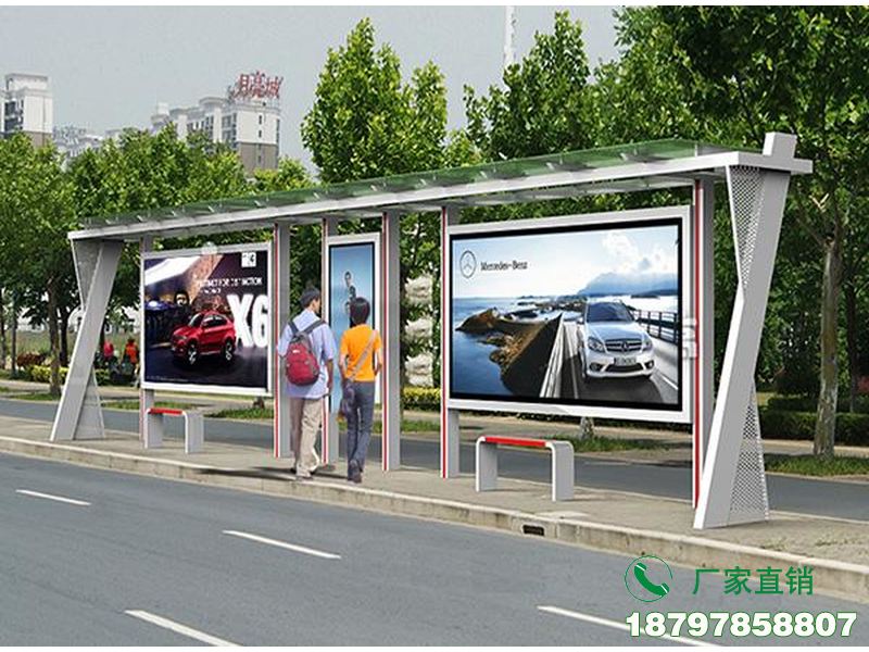 高台县城市新型特色公交候车亭