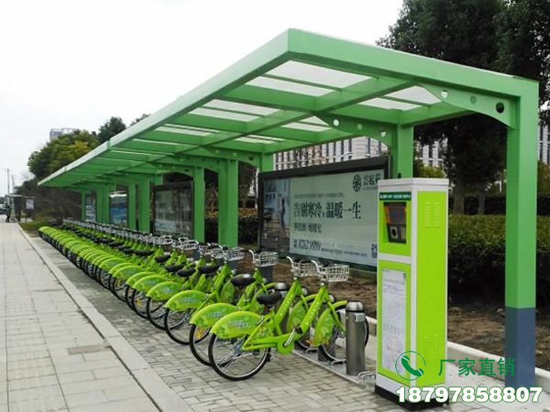 道县城市共享自行车服务亭