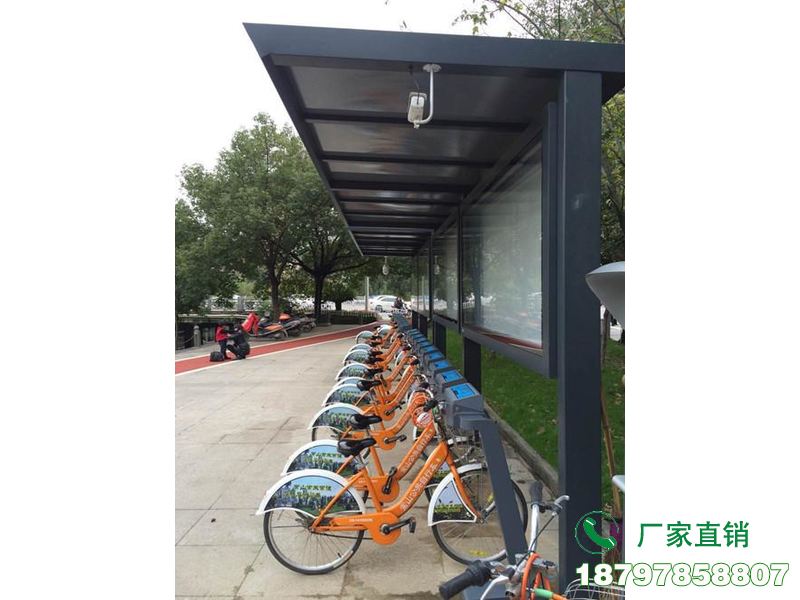 北林共享自行车停车棚
