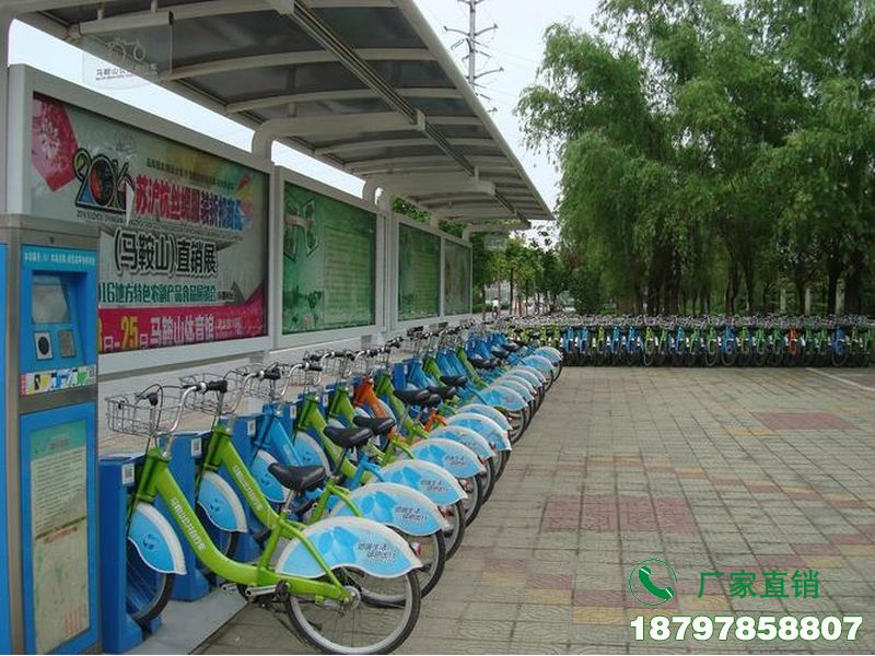 茌平县智能共享自行车停放棚
